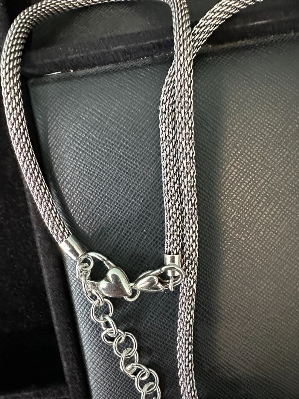 Brighton Silver Filigree Pendant Necklace and Hoop Earrings Set